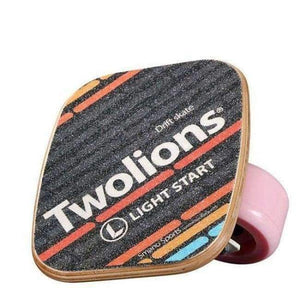 Planet Gates Pink 1 Pair Skate Board Drift Board for Roller Road Drift Plate Anti-skid Skateboard Sports Maple Pedal PU Wheels CS0017