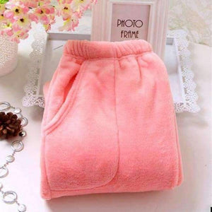 Planet Gates pink 1 / XL Fdfklak Women's Trousers 2018 Winter New Flannel Pants For Home Cotton Pajama Bottoms Pajama Style Pants Women Lounge Pants Q411