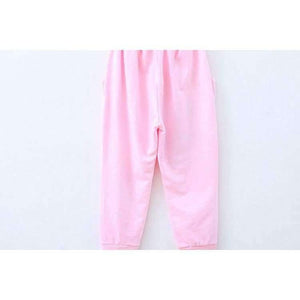 Planet Gates Pink / 10 Autumn teenage girl clothing sets baby girls lovely flower candy color sports suits kids cotton jogging set children clothes