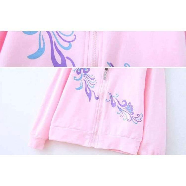 Planet Gates Pink / 10 Autumn teenage girl clothing sets baby girls lovely flower candy color sports suits kids cotton jogging set children clothes