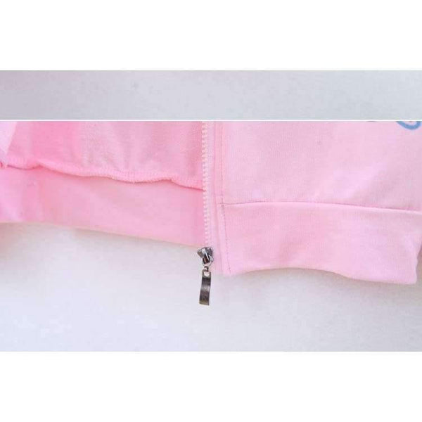 Planet Gates Pink / 10 Autumn teenage girl clothing sets baby girls lovely flower candy color sports suits kids cotton jogging set children clothes