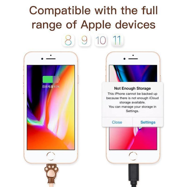 Planet Gates Pink / 100cm Baseus Cute Bear USB Cable For iPhone X 8 7 6 6s Plus 5 5s Mobile Phone Cable Fast Data Sync Charging For iPhone Charger Cable
