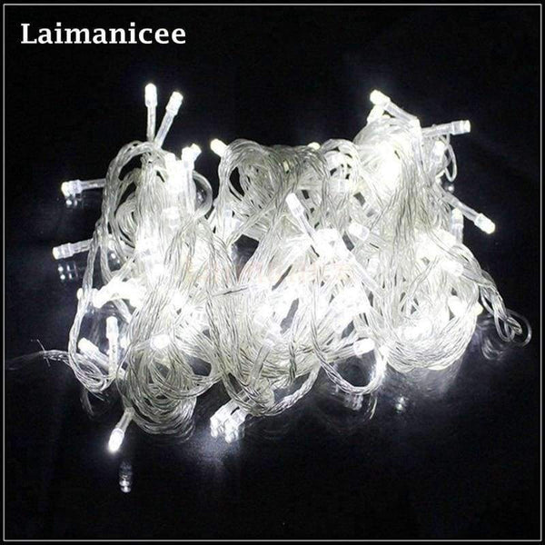 Planet Gates Pink / 10M 100LED HOT sale Led String Lights 10M 20M 30M 50M 100M Xmas Holiday light outdoor decor lamp for party wedding garden christmas Fairy