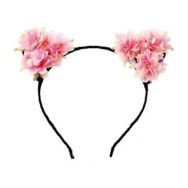 Planet Gates 10pcs/lot Women and Children Party Hairbands Rabbit Ears Floral Headband Hair Accessories For Bride Beach Wedding Headdress