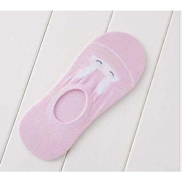 Planet Gates Pink 10pieces=5pair  Summer ankle socks women candy color silicone antiskid invisible socks cool Cotton socks free shipping