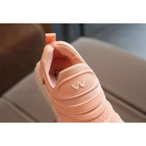 Planet Gates pink / 11 Cool soft cute baby toddlers slip on Spring/autumn Lovely LED lighting baby first walkers sneakers glitter girls boys shoes