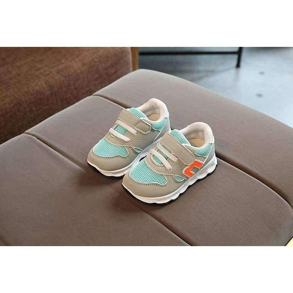 Planet Gates Pink / 11 Hook^Loop fashion patch baby toddlers casual breathable light baby first walkers Cute solid light baby sneakers shoes