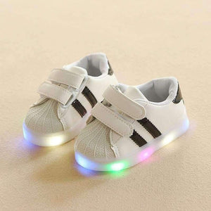 Planet Gates Pink / 11 LED lighting up shoes kids all seasons running sports sneakers children excellent Lovely boys girls baby shoes