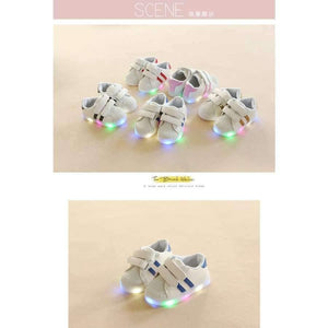 Planet Gates Pink / 11 LED lighting up shoes kids all seasons running sports sneakers children excellent Lovely boys girls baby shoes