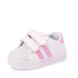 Planet Gates Pink / 11 LED lighting up shoes kids all seasons running sports sneakers children excellent Lovely boys girls baby shoes