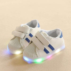 Planet Gates Pink / 11 LED lighting up shoes kids all seasons running sports sneakers children excellent Lovely boys girls baby shoes