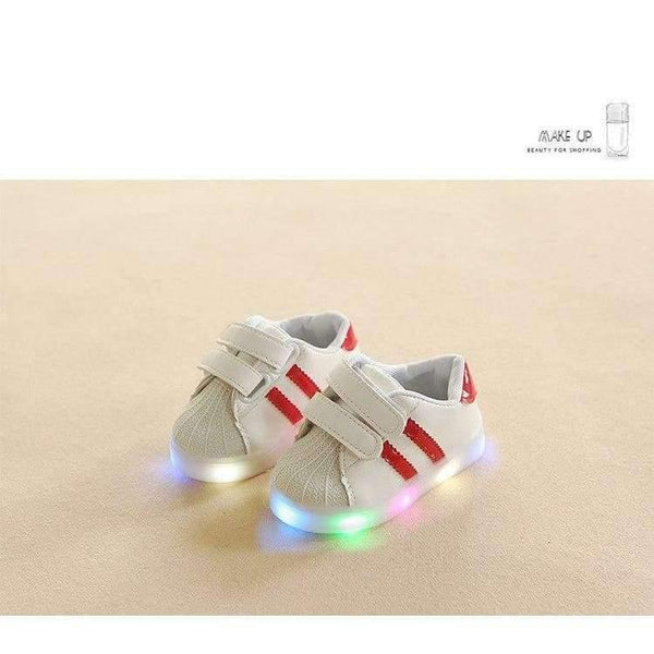 Led Lighting Up Shoes Kids All Seasons Running Sports Sneakers Children Excellent Lovely Boys Girls Baby Shoes