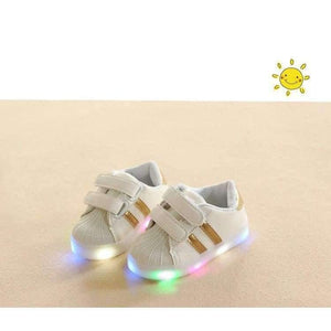 Planet Gates Pink / 11 LED lighting up shoes kids all seasons running sports sneakers children excellent Lovely boys girls baby shoes