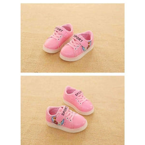 Planet Gates Pink / 11 LED shoes for girls all season sports running baby sneakers solid fashionable excellent kids children shoes