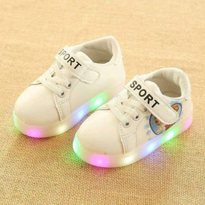 Planet Gates Pink / 11 LED shoes for girls all season sports running baby sneakers solid fashionable excellent kids children shoes