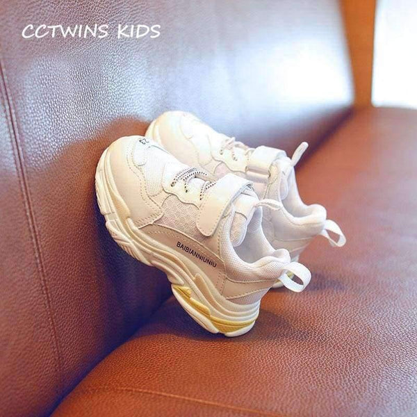 Planet Gates Pink / 11 Spring Children Black Casual Shoe Baby Girl Fashion Sport Sneaker Toddler Boy White Mesh Trainer F2179