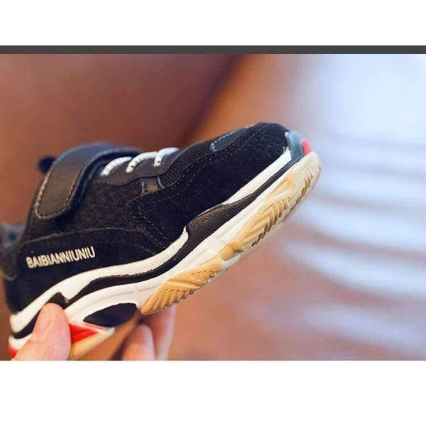 Planet Gates Pink / 11 Spring Children Black Casual Shoe Baby Girl Fashion Sport Sneaker Toddler Boy White Mesh Trainer F2179