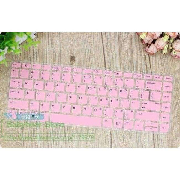 Planet Gates pink 14 inch Silicone Laptop Keyboard Protective film Cover skin Protector for HP ProBook 440 G4 / 440 G3 446 1040 Notebook Accessory