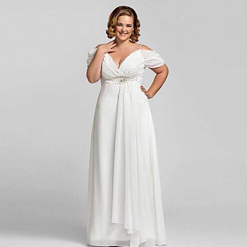 Planet Gates Pink / 18 White Chiffon V Neck Evening Dress 2016 Vestidos de noiva Crystal Spaghetti Strap Long Backless Formal Dresses