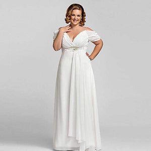 Planet Gates Pink / 18 White Chiffon V Neck Evening Dress 2016 Vestidos de noiva Crystal Spaghetti Strap Long Backless Formal Dresses