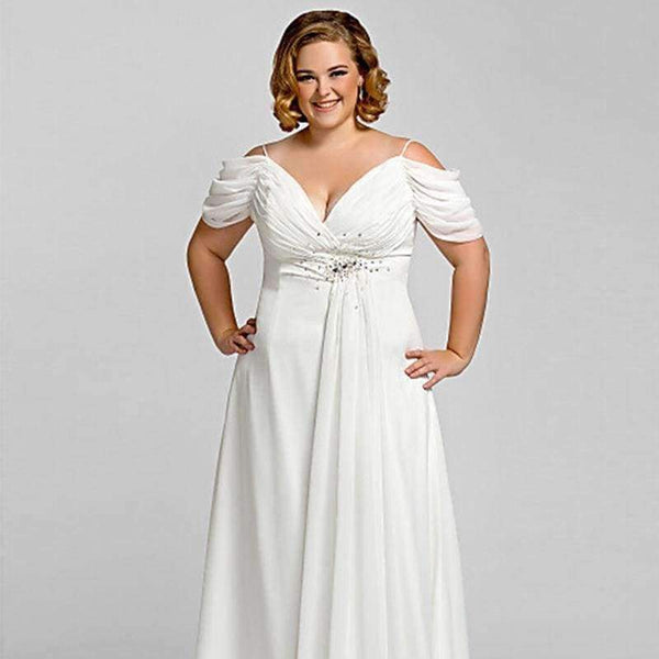 Planet Gates Pink / 18 White Chiffon V Neck Evening Dress 2016 Vestidos de noiva Crystal Spaghetti Strap Long Backless Formal Dresses