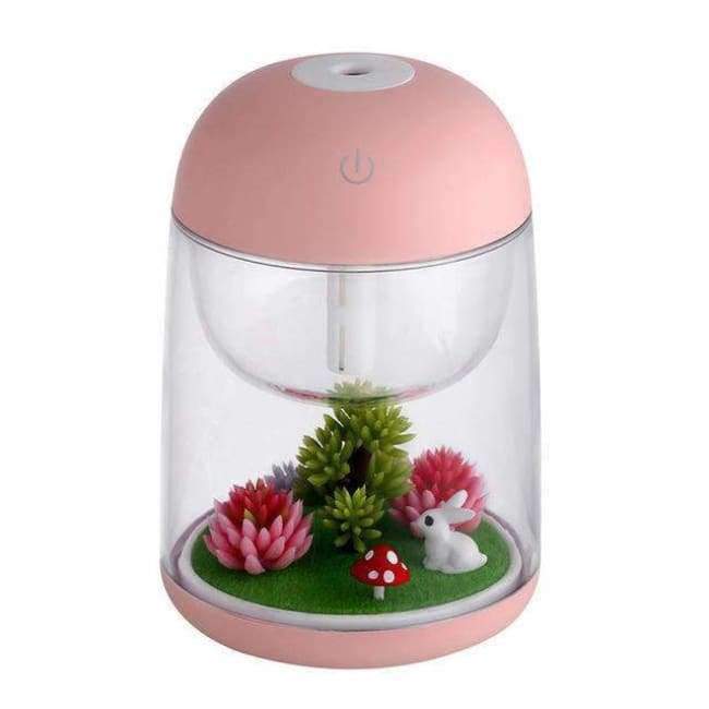 Planet Gates 180ml Landscape LED Ultrasonic Air Humidifier Home Appliances Mist Maker USB Fogger Aroma Essential Oil Diffuser with Light