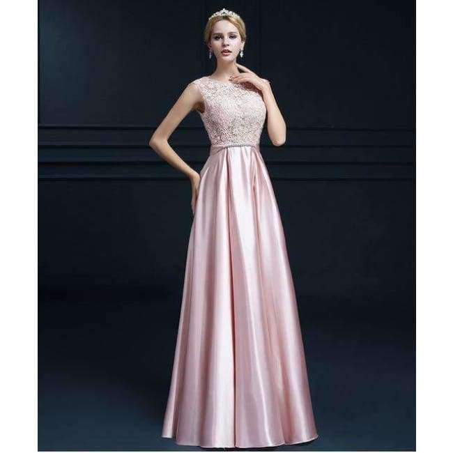 Planet Gates 1 / 2 Bridesmaid Dresses New arrival party bow appliques gown sexy V opening back pink gold red Bridesmaid Dress