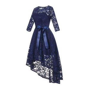 Planet Gates pink / 2 Navy Blue Lace Short Cocktail Dresses 2018 New Sexy Burgundy Party Cocktail Gowns Elastic Lace Zipper Cocktail Dress