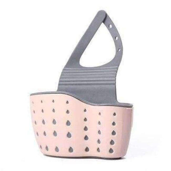 Planet Gates Pink 2018 Kitchen Portable Hanging Drain Bag Drain shelf Basket Bath Storage Gadget Tools Sink Holder Kitchen Basket Storage Tool Y10
