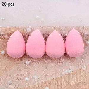 Planet Gates Pink 20pcs Makeup Sponge Water Drop shape Make up Foundation Puff Concealer Flawless Powder Smooth Beauty Cosmetic sponge beauty tool
