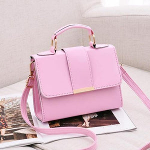 Planet Gates pink / 20x15x6cm Women Bag Leather Handbags PU Shoulder Bag Small Flap Crossbody Bags for Women Messenger Bags