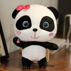 22-55cm BabyBus Lovely Panda Plush Toy Hobbies Cartoon Animal Stuffed Doll Toys for Children Soft Pillow Baby Kids Birthday Gift