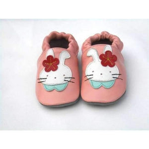 Planet Gates Pink / 3 Guaranteed 100% soft soled Genuine Leather baby shoes / First Walkers free shipping