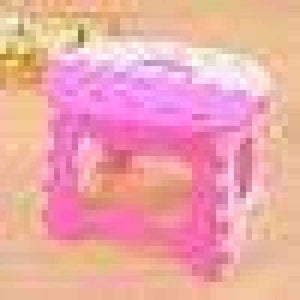 Planet Gates Pink 3 Random Colors Plastic Folding Stool Thicken Step Ottoman Portable Fishing Stools for Kids Adult Infant Seat Free Shipping
