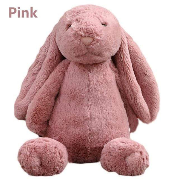 Planet Gates Pink 30cm Stuffed Long Ear Rabbit Soft Plush Toys Sleeping Cute Bunny Cartoon Animal Dolls Children Baby Birthday Gift