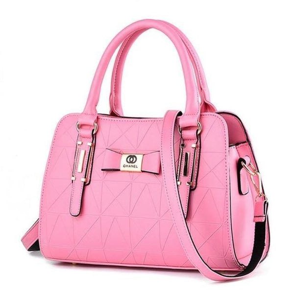 Planet Gates pink / 32CMX13CMX23CM Luxury Women Handbag PU Leather Shoulder Bags Lady Large Capacity Crossbody Hand Bag Sac A Main