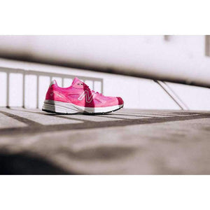 Planet Gates Pink / 36.5 NEW Balance Women's M990KM Badminton Shoe Pink Mesh Genuine Leather Sneaker Good For Walking/Tennis/Gym Free Shipping