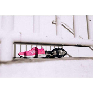 Planet Gates Pink / 36.5 NEW Balance Women's M990KM Badminton Shoe Pink Mesh Genuine Leather Sneaker Good For Walking/Tennis/Gym Free Shipping