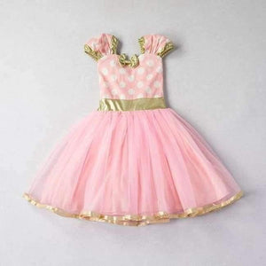 Planet Gates Pink / 3T Fancy 1 Year Birthday Party Dress For Halloween Cosplay Minnie Mouse Dress Up Kid Costume Baby Girls Clothing For Kids 2 6T Wear