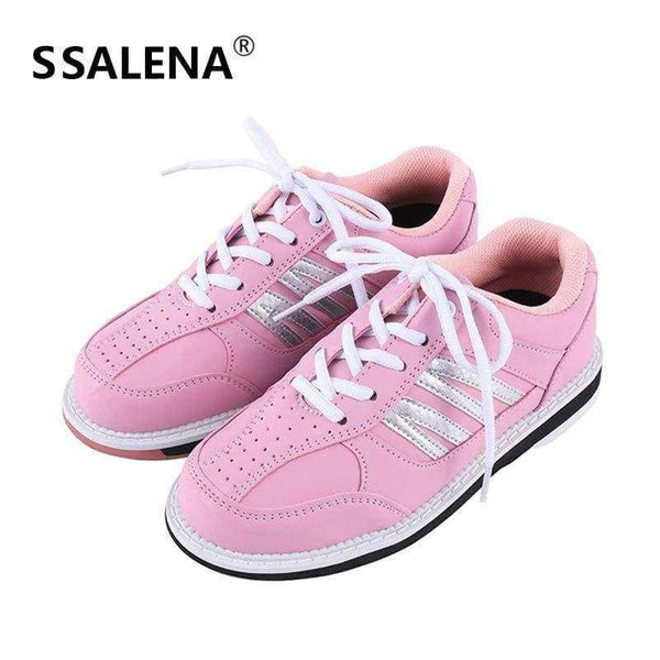 Planet Gates Pink / 4.5 Woman Bowling Shoes High Quality Breathable Woman Bowling Shoes Lightweight Sneaker Skidproof Feature Sneakers AA11035
