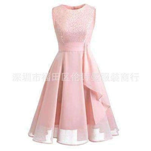 Planet Gates Pink / 4 Chiffon and Lace navy blue Short Bridesmaid Dresses Weddiong Party Dress 2018 Prom Gown Women Fashion Wholesale Clothing