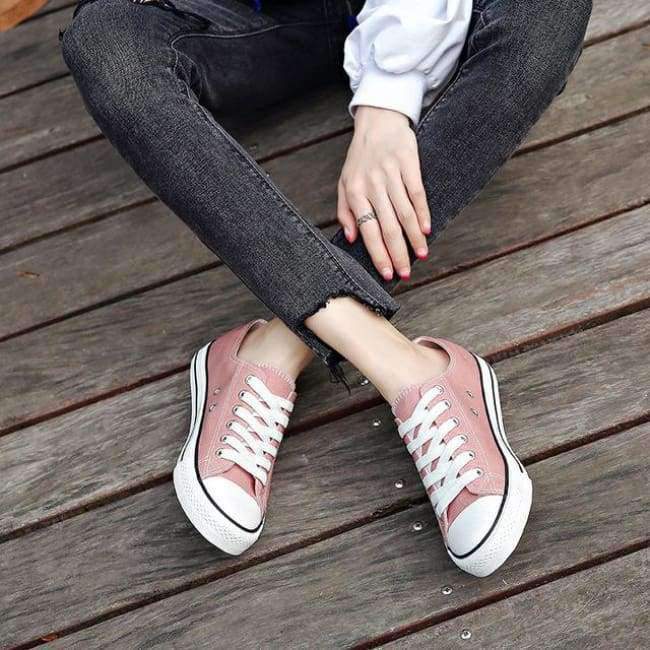Planet Gates Black / 5 Women Shoes 2018 New Autumn Espadrilles Women Sneakers Breathable Canvas Tenis Feminino Female Casual Shoes Woman Flats Shoes
