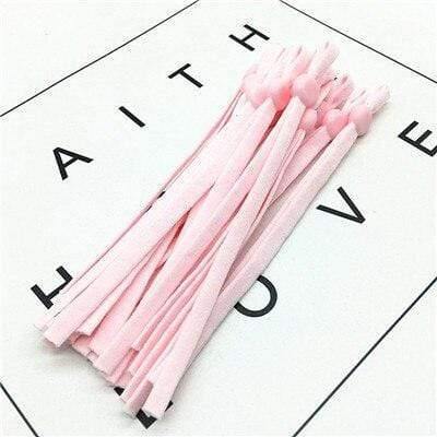 Planet Gates pink / 5mm / 20pcs 100Pcs Mask Sewing Elastic Band Cord With Adjustable Buckle Stretchy Mask Earloop Lanyard Earmuff Rope DIY Making Supplies