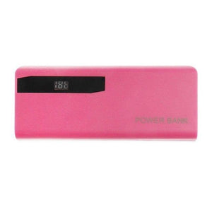 Planet Gates Pink 5x 18650 Li-Battery Charger LCD Display DIY Power Bank Case Flashlight External Box Oct30 Drop ship