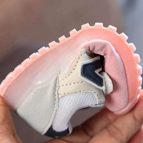 Planet Gates Pink / 6.5 Fashion boys girls shoes leather Cool  toddler glowing sneakers first walkers elegant casual baby shoes