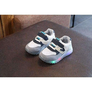 Planet Gates Pink / 6.5 Fashion boys girls shoes leather Cool  toddler glowing sneakers first walkers elegant casual baby shoes