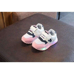 Planet Gates Pink / 6.5 Fashion boys girls shoes leather Cool  toddler glowing sneakers first walkers elegant casual baby shoes