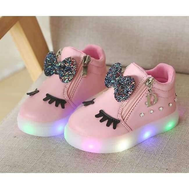 Planet Gates Pink / 6.5 Spring/Autumn  Pu patchwork baby girls shoes Lovely cute beautiful high quality kids shoes European children boot sneakers