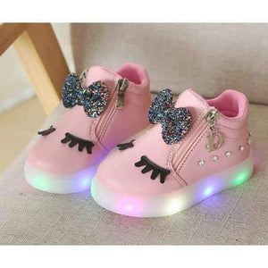 Planet Gates Pink / 6.5 Spring/Autumn  Pu patchwork baby girls shoes Lovely cute beautiful high quality kids shoes European children boot sneakers