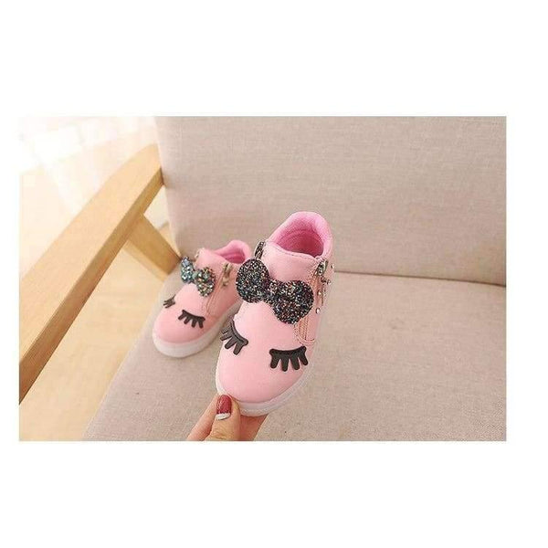 Planet Gates Pink / 6.5 Spring/Autumn  Pu patchwork baby girls shoes Lovely cute beautiful high quality kids shoes European children boot sneakers
